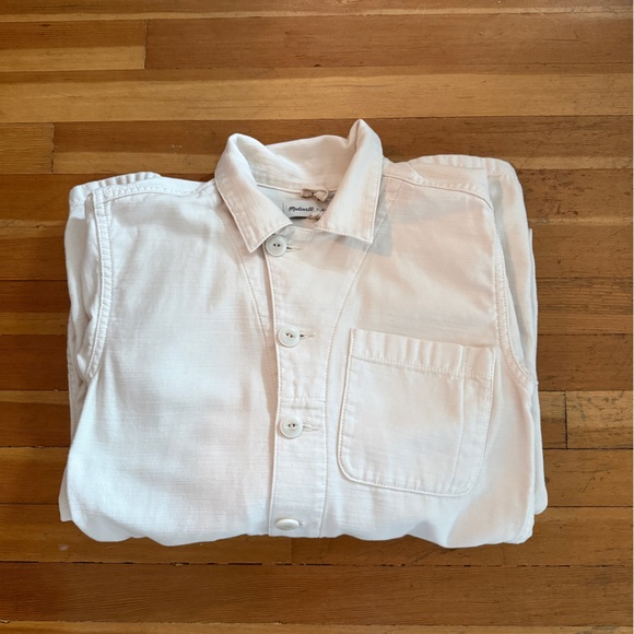 Madewell x As Ever Vintage-Inspired Coveralls Jumpsuit – Cloud Lining XS - Picture 7 of 8